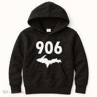 906 Upper Peninsula Yooper Upper Michigan Kids Hoodie thumb 0