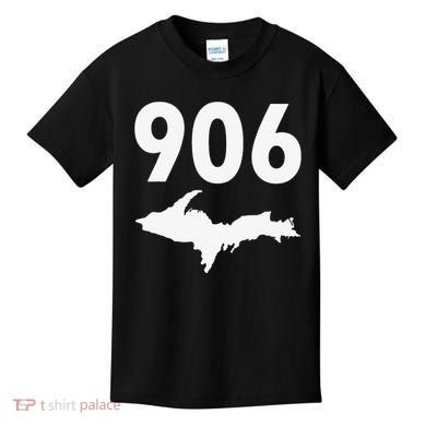 906 Upper Peninsula Yooper Upper Michigan Kids T-Shirt