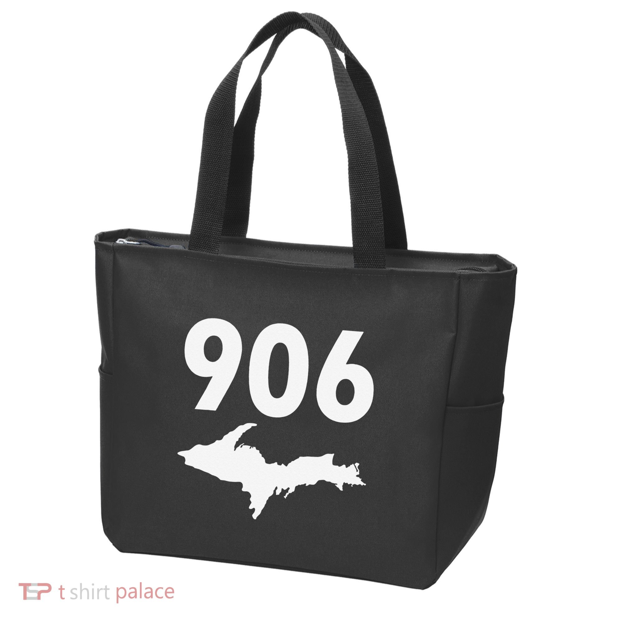 906 Upper Peninsula Yooper Upper Michigan Tote Bag