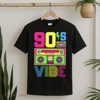 90s Vibe 1990 Style Fashion 90 Theme Outfit Nineties Costume T-Shirt thumb 2