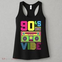 90s Vibe 1990 Style Fashion 90 Theme Outfit Nineties Costume Women's Tank Top thumb 3