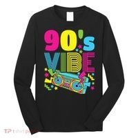 90s Vibe 1990s Fashion Nineties Theme Party 90s Theme Outfit Long Sleeve Shirt thumb 0