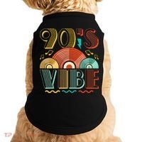 90s Vibe CD 90s Music 1990s Generation Retro Nineties Doggie Tank thumb 0