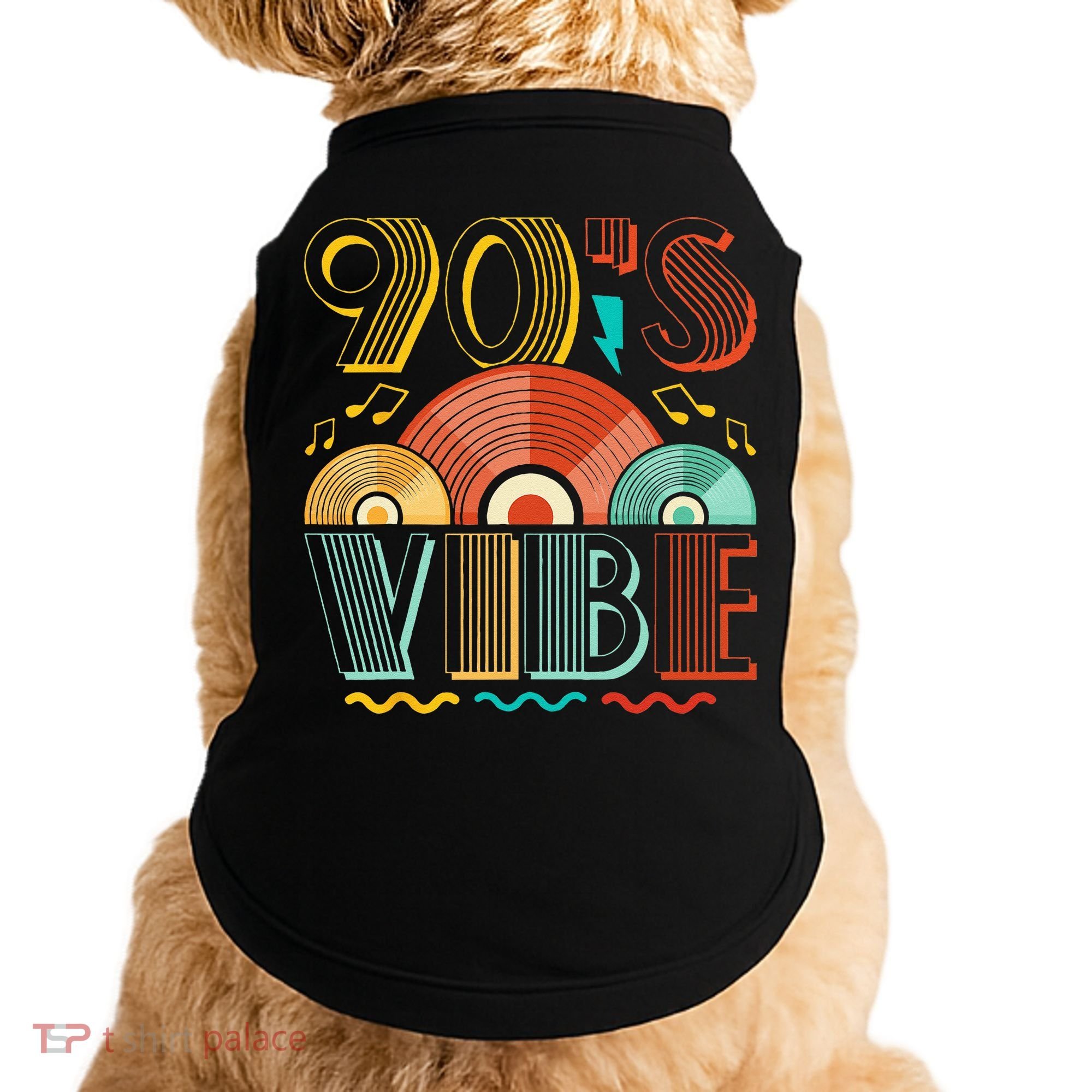 90s Vibe CD 90s Music 1990s Generation Retro Nineties Doggie Tank