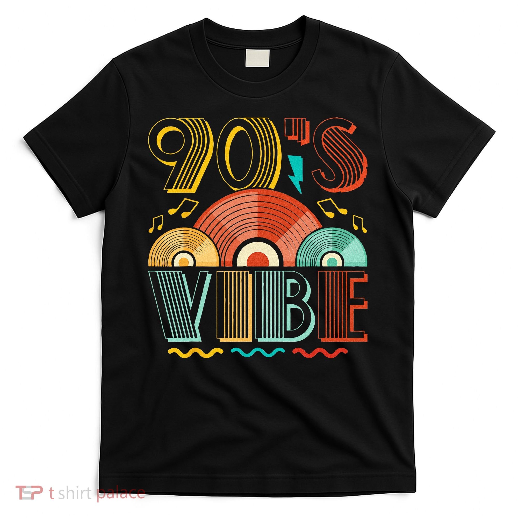 90s Vibe CD 90s Music 1990s Generation Retro Nineties T-Shirt