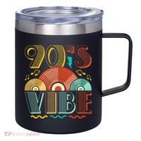 90s Vibe CD 90s Music 1990s Generation Retro Nineties 12oz Stainless Steel Coffee Mug thumb 0