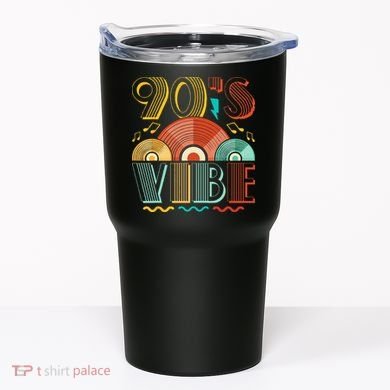 90s Vibe CD 90s Music 1990s Generation Retro Nineties Tumbler