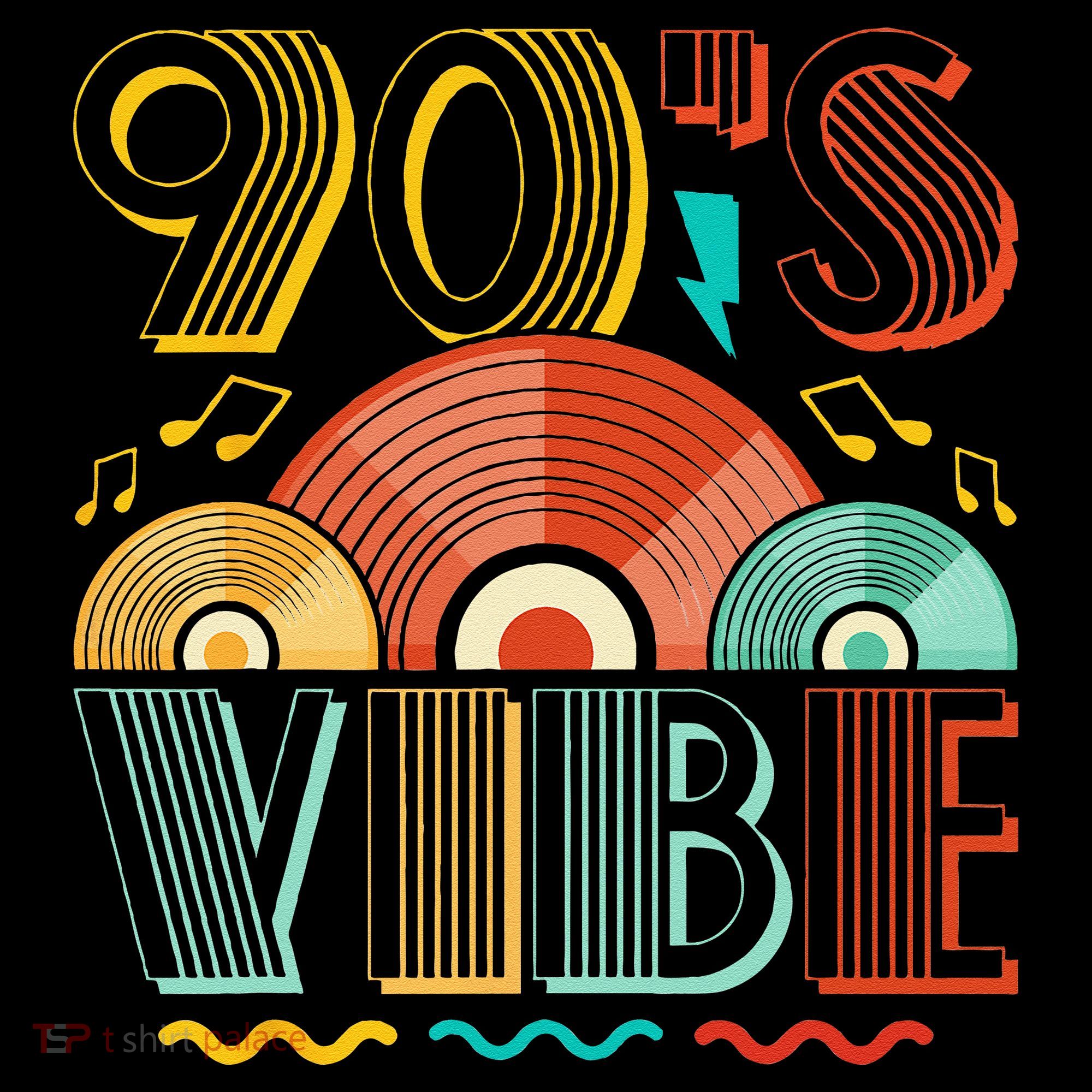 90s Vibe CD 90s Music 1990s Generation Retro Nineties Tank Top