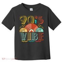 90s Vibe CD 90s Music 1990s Generation Retro Nineties Toddler T-Shirt thumb 0