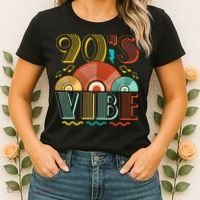 90s Vibe CD 90s Music 1990s Generation Retro Nineties Women's T-Shirt thumb 2