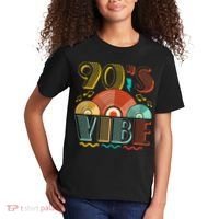 90s Vibe CD 90s Music 1990s Generation Retro Nineties Kids T-Shirt thumb 2