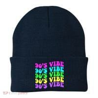90s Vibe For 90s Music Lover 70 80 90 Style Cool Women Beanie thumb 0