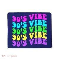 90s Vibe For 90s Music Lover 70 80 90 Style Cool Women Mousepad thumb 0