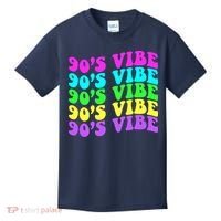 90s Vibe For 90s Music Lover 70 80 90 Style Cool Women Kids T-Shirt thumb 0