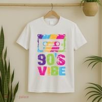90s Vibe Vintage 1990s Music 90s Costume Party Nineties T-Shirt thumb 2