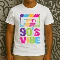 90s Vibe Vintage 1990s Music 90s Costume Party Nineties T-Shirt thumb 3