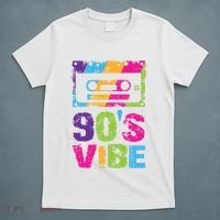 90s Vibe Vintage 1990s Music 90s Costume Party Nineties T-Shirt thumb 5