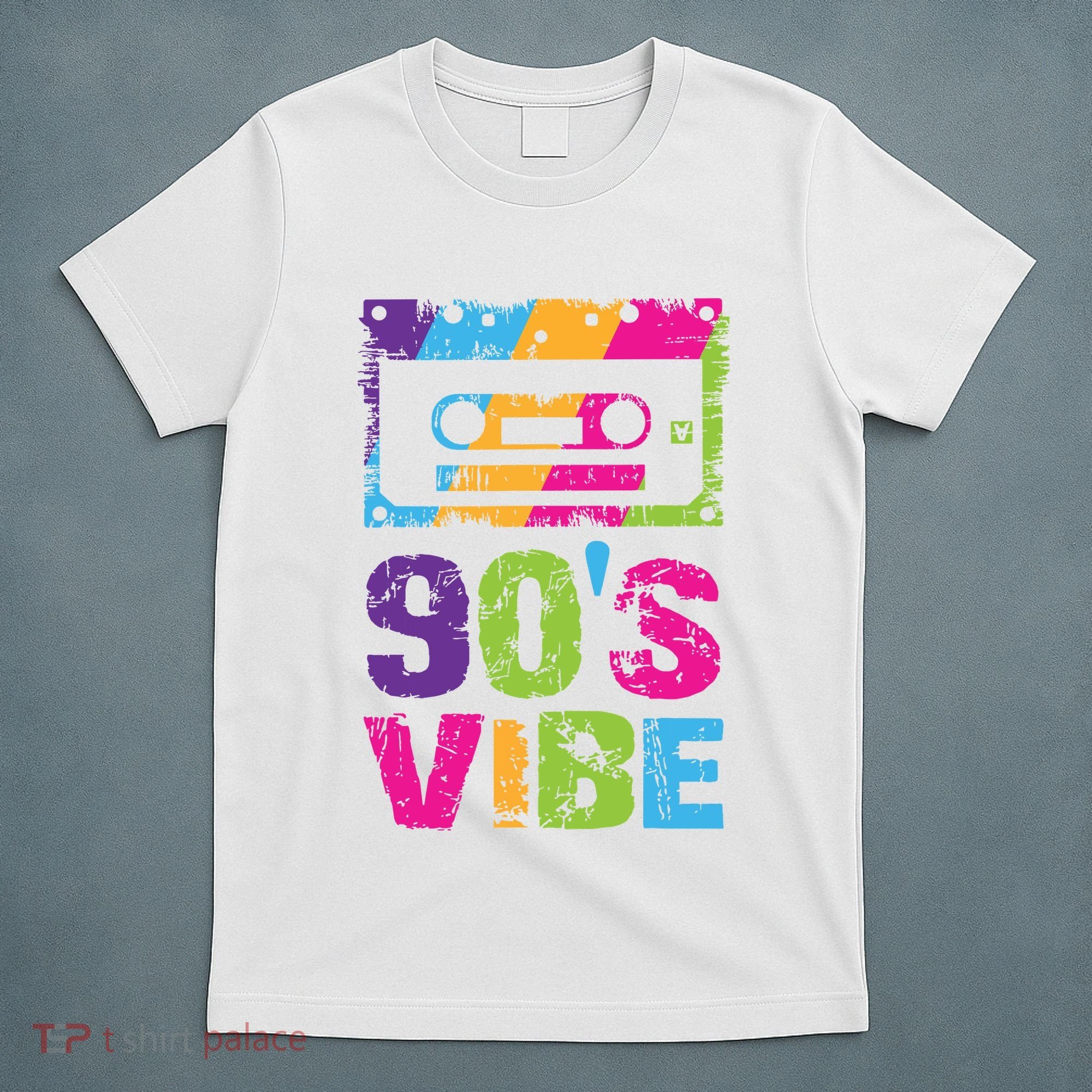 90s Vibe Vintage 1990s Music 90s Costume Party Nineties T-Shirt