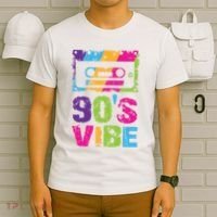 90s Vibe Vintage 1990s Music 90s Costume Party Nineties T-Shirt thumb 6