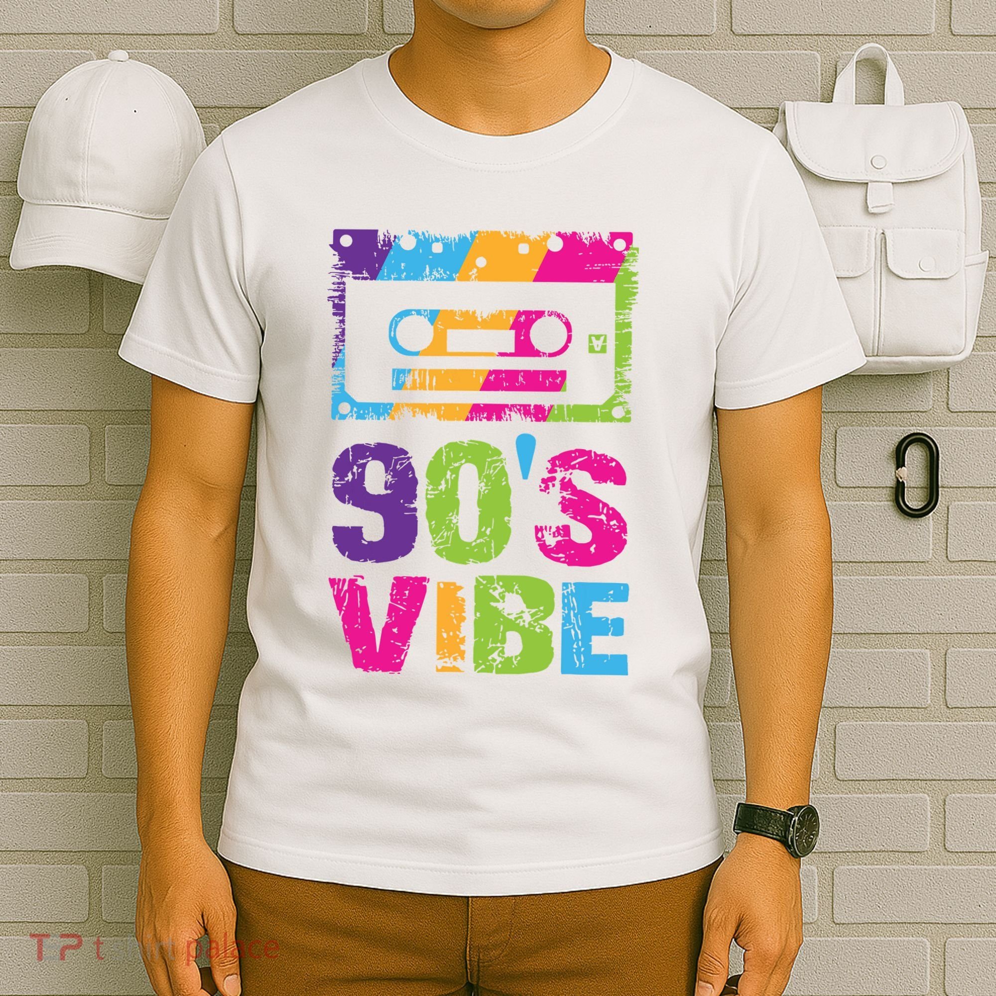 90s Vibe Vintage 1990s Music 90s Costume Party Nineties T-Shirt