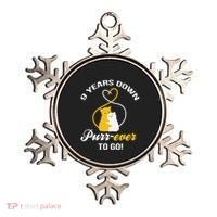 9th Wedding Anniversary Purr Ever Cat Gift Ornament thumb 0