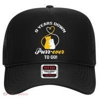 9th Wedding Anniversary Purr Ever Cat Gift Hat thumb 0