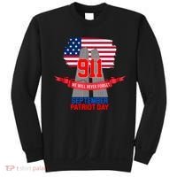 9/11 We Will Never Forget September 11th Patriot Day Sweatshirt thumb 0