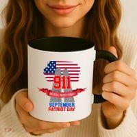 9/11 We Will Never Forget September 11th Patriot Day Coffee Mug thumb 3