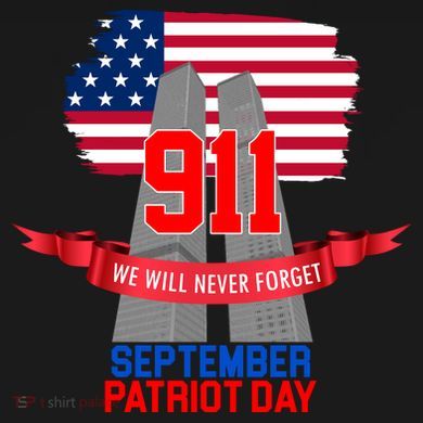 9/11 We Will Never Forget September 11th Patriot Day Women's Flannel Pajama Set