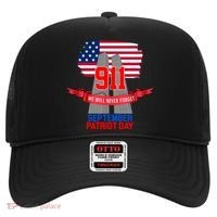 9/11 We Will Never Forget September 11th Patriot Day Hat thumb 0