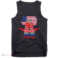 9/11 We Will Never Forget September 11th Patriot Day Tank Top thumb 0