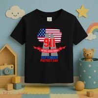 9/11 We Will Never Forget September 11th Patriot Day Toddler T-Shirt thumb 3