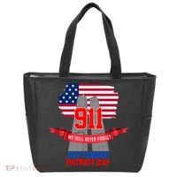 9/11 We Will Never Forget September 11th Patriot Day Tote Bag thumb 0
