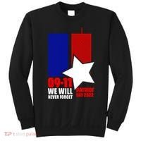 911 We Will Never Forget, 911 Memorial Twin Tower, Patriot Day Sweatshirt thumb 0