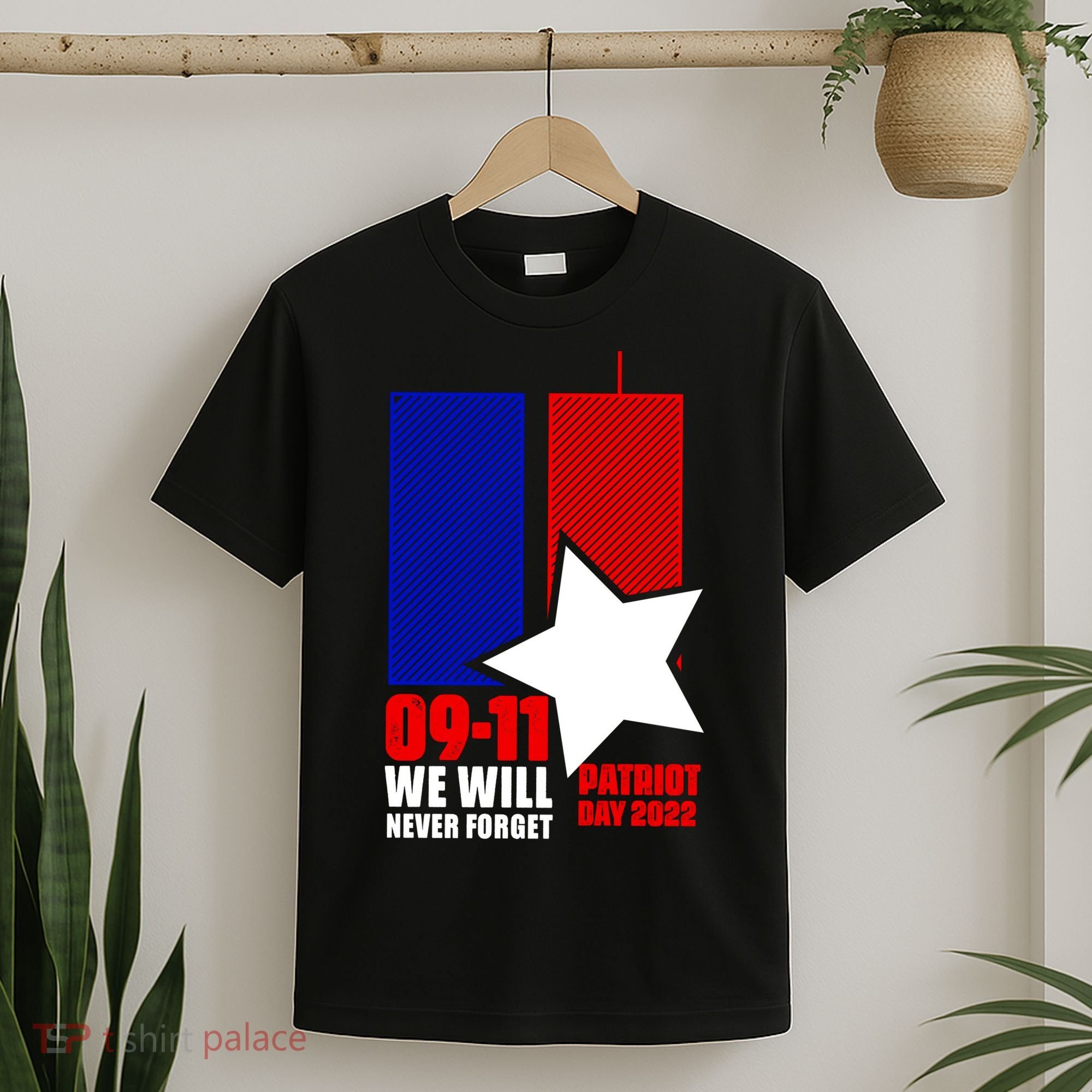 911 We Will Never Forget, 911 Memorial Twin Tower, Patriot Day T-Shirt