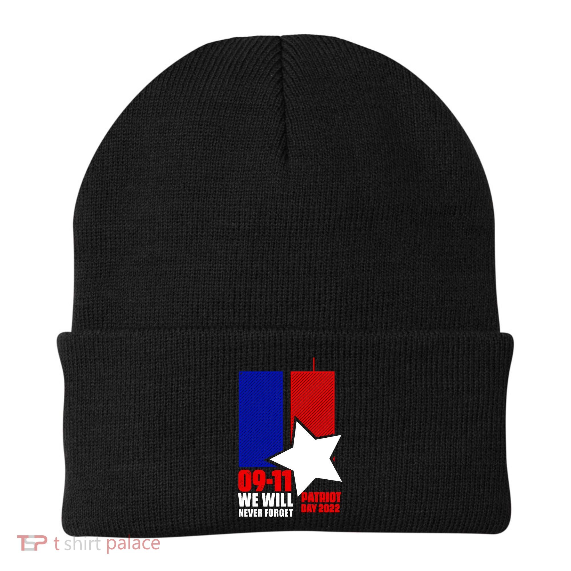 911 We Will Never Forget, 911 Memorial Twin Tower, Patriot Day Beanie