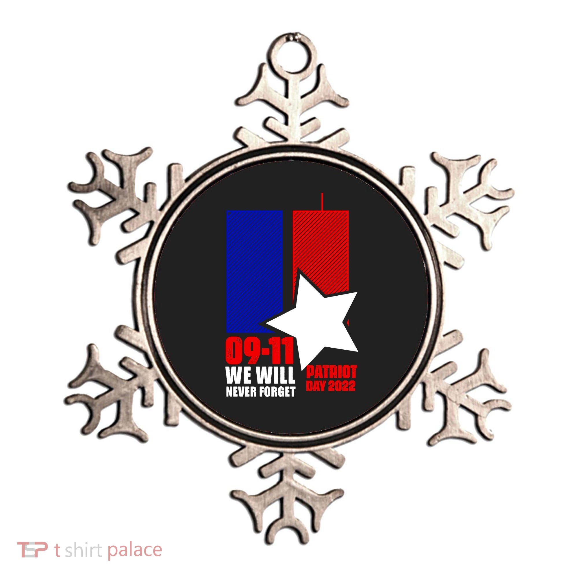 911 We Will Never Forget, 911 Memorial Twin Tower, Patriot Day Ornament