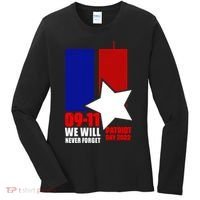 911 We Will Never Forget, 911 Memorial Twin Tower, Patriot Day Women's Long Sleeve Shirt thumb 0