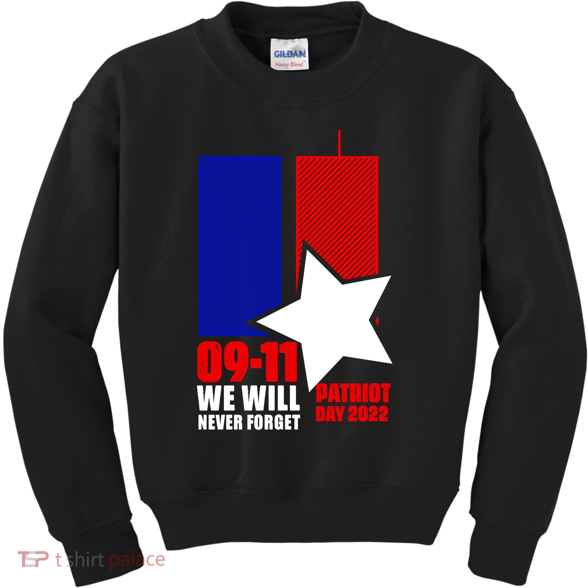 911 We Will Never Forget, 911 Memorial Twin Tower, Patriot Day Kids Sweatshirt
