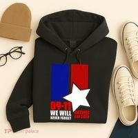 911 We Will Never Forget, 911 Memorial Twin Tower, Patriot Day Hoodie thumb 4