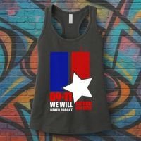 911 We Will Never Forget, 911 Memorial Twin Tower, Patriot Day Women's Tank Top thumb 3