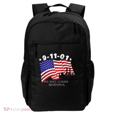 9/11/01 We Will Always Remember Backpack