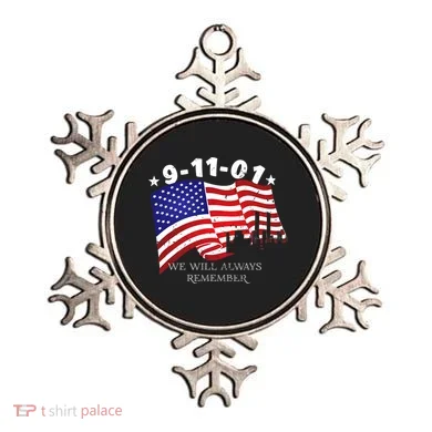 9/11/01 We Will Always Remember Ornament