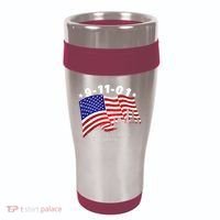 9/11/01 We Will Always Remember 16oz Travel Tumbler thumb 0
