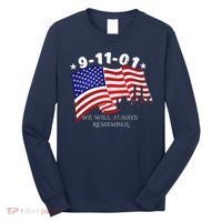 9/11/01 We Will Always Remember Long Sleeve Shirt thumb 0
