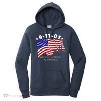 9/11/01 We Will Always Remember Women's Hoodie thumb 0