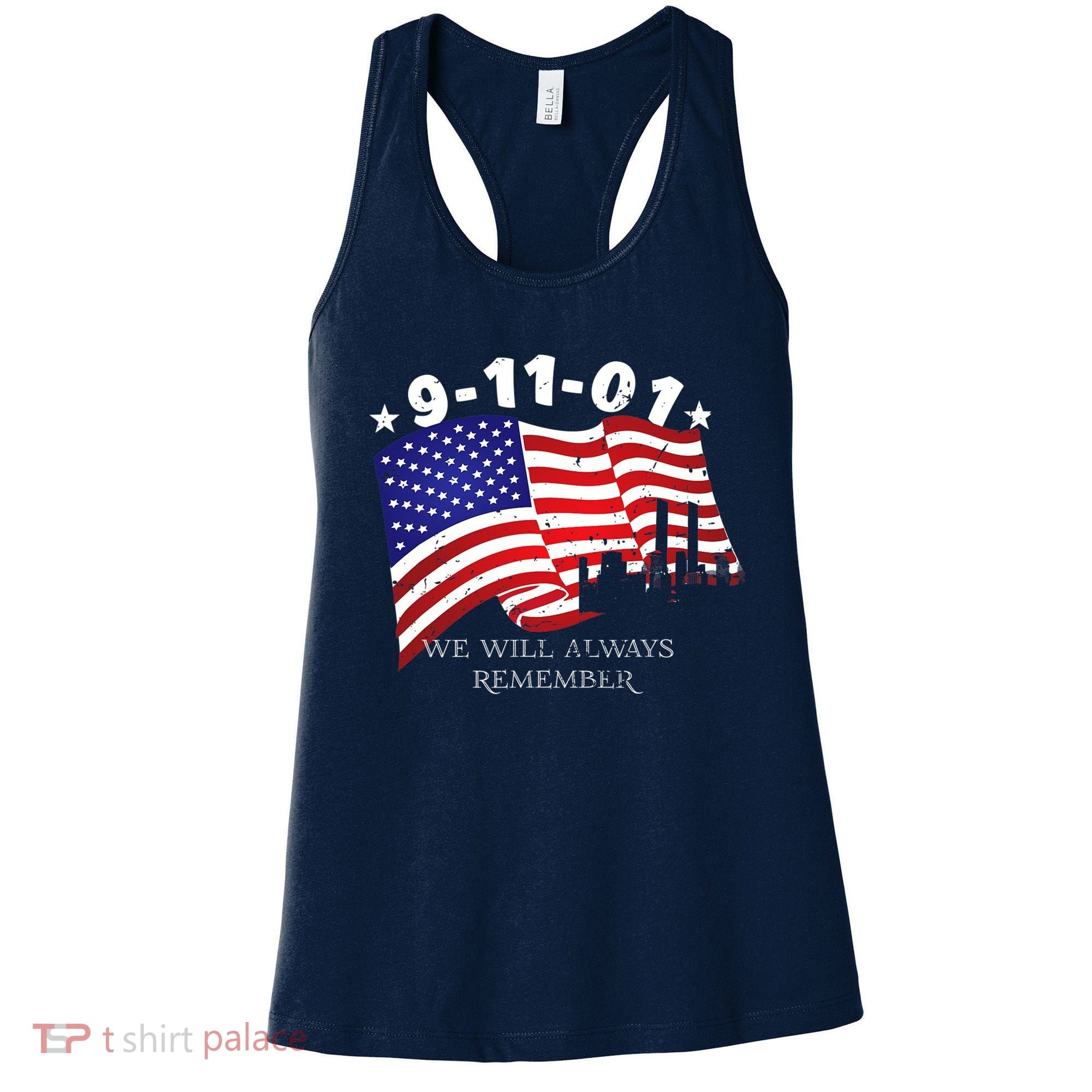 9/11/01 We Will Always Remember Women's Tank Top
