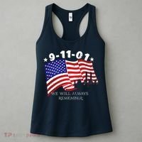 9/11/01 We Will Always Remember Women's Tank Top thumb 3