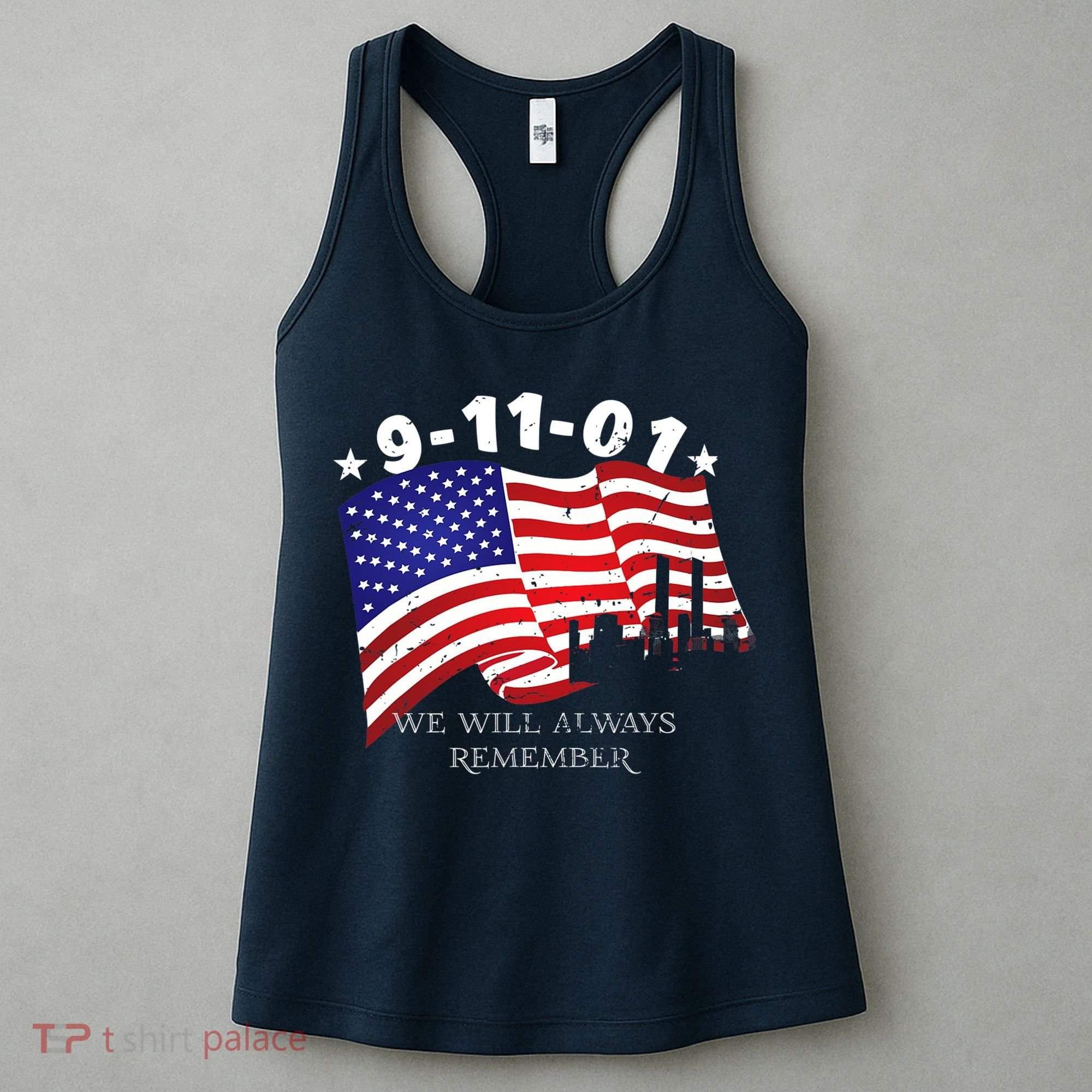 9/11/01 We Will Always Remember Women's Tank Top