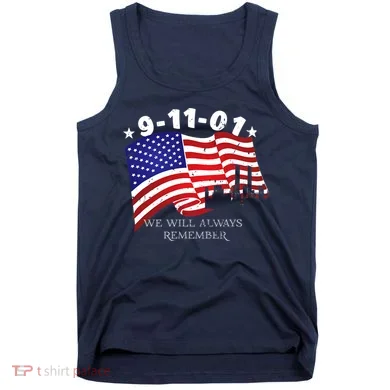 9/11/01 We Will Always Remember Tank Top